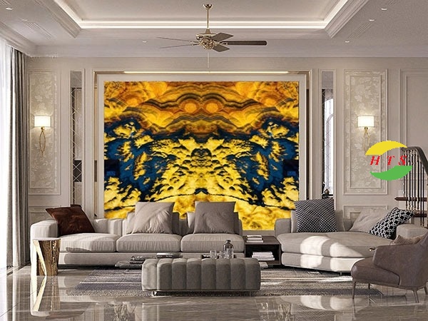 tranh đá onyx xuyên sáng